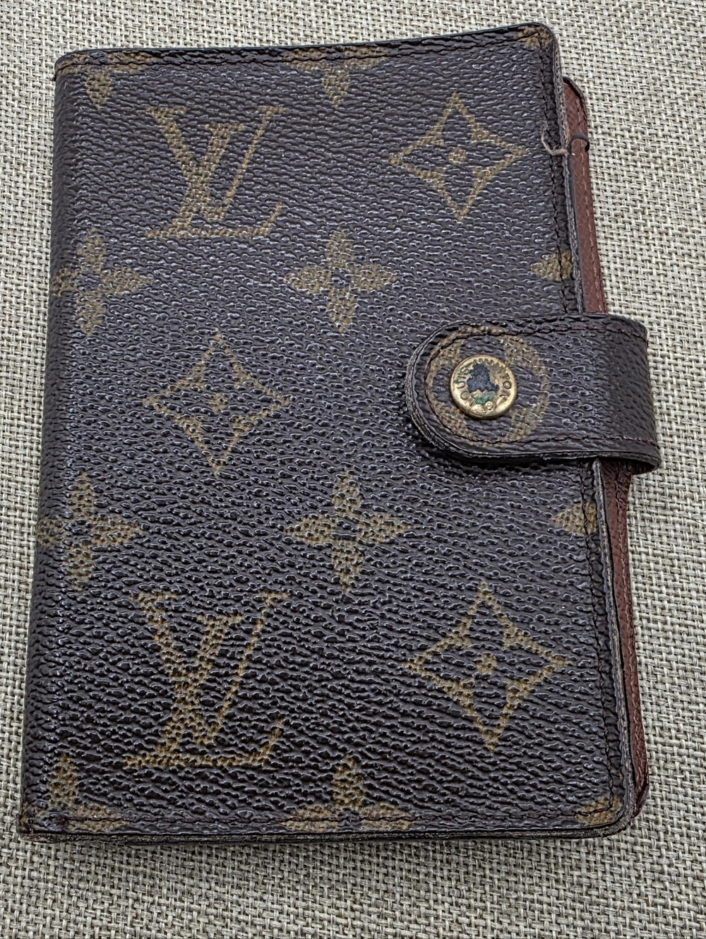 Vintage Louis Vuitton Monogram Canvas Compact Organizer - Brown